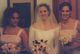 With my sisters right before the wedding ceremony.